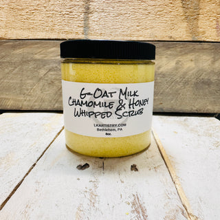 G-Oat Milk Chamomile & Honey Whipped Scrub