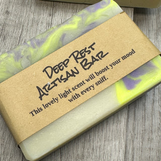 Lemon Lavender soap. LK Artistry natural skincare. Bethlehem PA. 