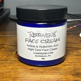 Rejuven8 Face Cream, Retinol + Formula